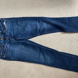 American Eagle Outfitters Dark Blue Skinny Jeans